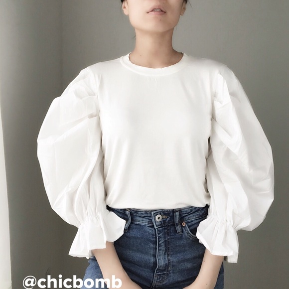 CHICBOMB Tops - Basic drama chic top